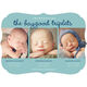 Lagoon Introducing Triplets Photo Birth Announcements Image 3 of 6